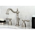 thumbnail image 1 of Kingston Brass Tudor Widespread Lavatory Faucet With Retail Pop-Up, 1 of 2