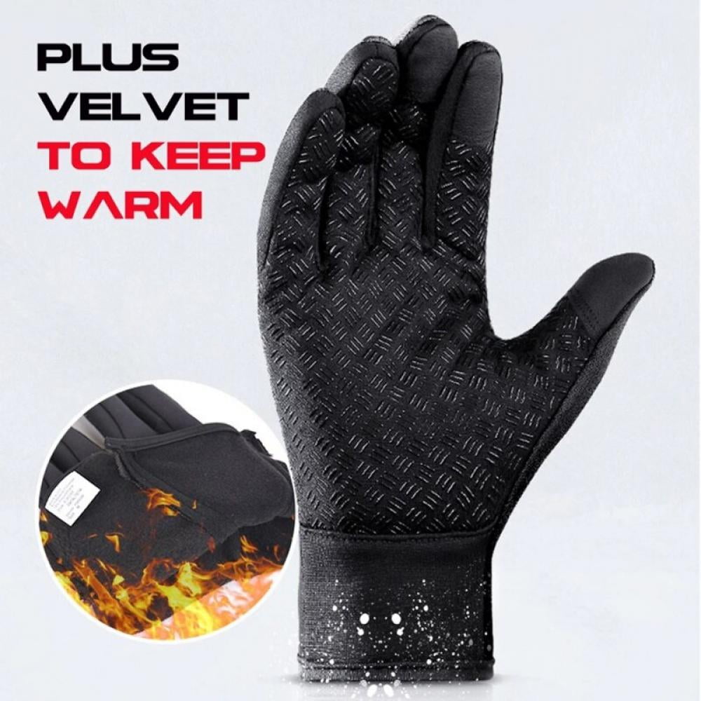 Greyghost 1Pair Gloves Windproof Thermal Full Fingers