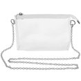 thumbnail image 5 of Transparent Small Square Bag for Daily Use PVC and Metal Adjustable Crossbody Bag 7.5 inches, 5 of 5