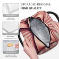 thumbnail image 3 of Disketp Retro Bow Bolsa Térmica para Almuerzo, Lonchera con Abertura Amplia y Gran Capacidad, Organizador Reutilizable para Mujeres, Hombres y Adultos, 3 of 6