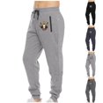 thumbnail image 1 of Styesk Men's Pants Men's Sports Pants Tapered Running Exercise Pants Drawstring Running Pants Printed Pants, 1 of 1