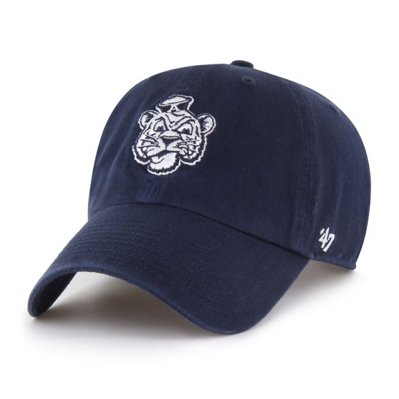 Men's '47 Navy Auburn Tigers Vault Clean Up Adjustable Hat