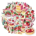thumbnail image 6 of 35pcs-50pcs Cute Stickers Strawberry Pack Pastry Stickers Decorative Kids Stickers for Luggage Fridge Notebooks, 6 of 9