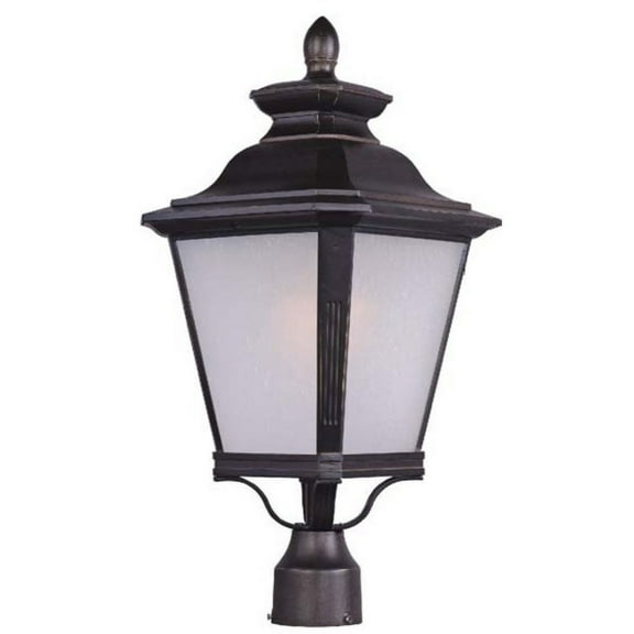 Maxim Knoxville One Light 19-Inch Outdoor Post Light - Bronze - 1120FSBZ