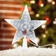 thumbnail image 4 of Tema del festival de adorno de estrella de iluminación de árbol de Navidad para decoración de árbol de Navidad, 4 of 6