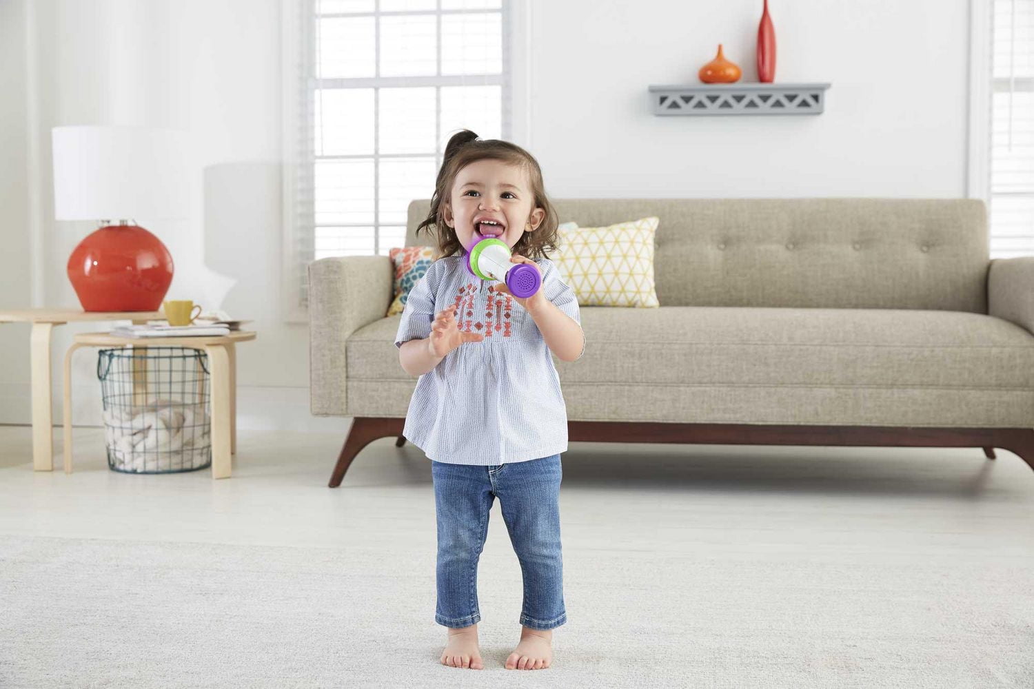 Fisher-Price Laugh & Learn Rock & Record Microphone - French Edition