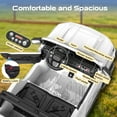 thumbnail image 5 of East doll 24 Volt Power Ride on Toys Car for Big Kids, Licensed Chevrolet 2 Seater Ride-on UTV Cars, 24V Ride ons, 800W Motor, Remote Control, 2-5MPH, Electric Car, White, 5 of 7