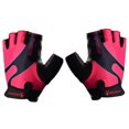 thumbnail image 3 of Naiovety Guantes deportivos de marca de medio dedo, guantes de bicicleta Unisex, guantes de esponja para deportes de ciclismo, guantes transpirables para Ciclismo rosado METRO Naiovety HW4064-10, 3 of 5