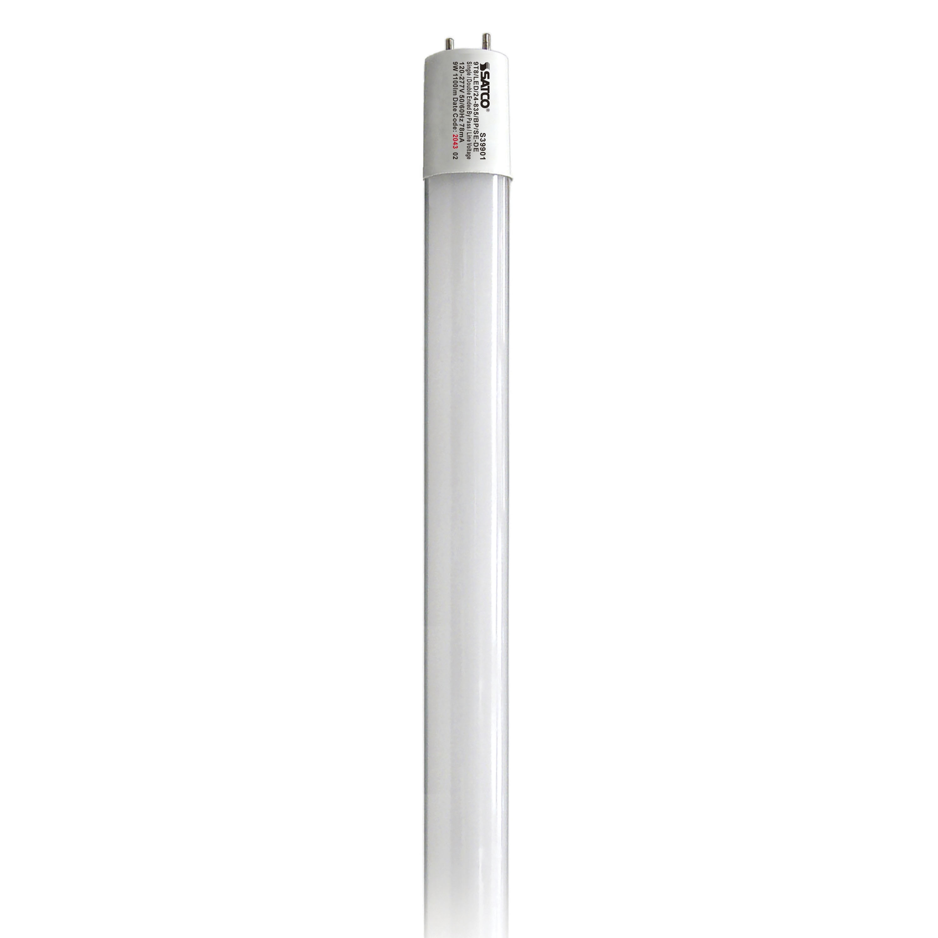 Vertical Ballast Required SATCO 9W Pin Lamp Stick 4000K G24Q 