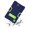 thumbnail image 6 of Goldcherry RCA Cambio 10.1"Case Hybrid Shockproof Rugged Anti-Impact Drop Protection Cover Built with Kickstand For RCA Cambio 10.1" 2018(Model W1013 DK/W101V2 B)(Navy+Green), 6 of 7