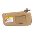 thumbnail image 4 of Parasol para coche con espejo, repuesto práctico para Toyota Yaris L Vios Lado del pasajero color beige, 4 of 8