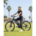 thumbnail image 2 of QNUT Full Aluminum Electric Bike for Adults & Teens, Peak 750W, Upgraded Adjustable Handlebars, 21-Speed Commuter E-Bike with Dual Disc Brakes, 40-Mile Range, for mountain & Commuter (Blaze Core), 2 of 9
