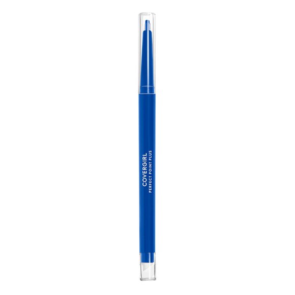 Covergirl - Perfect Point Plus Eye Pencil, micro-fine point, precise line, built-in smudger tip for a softer, smokier look, 100% Cruelty-Free