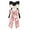 Black/White/Pink, variant on Bow Hair Clips with Long Tail,2pcs Hair Ribbon Bows for Women Satin Bowknot Hair Barrettes,Big Bows for Girls Hair Accessories,Party Wedding Prom Daily Outfits (Black 2pcs)