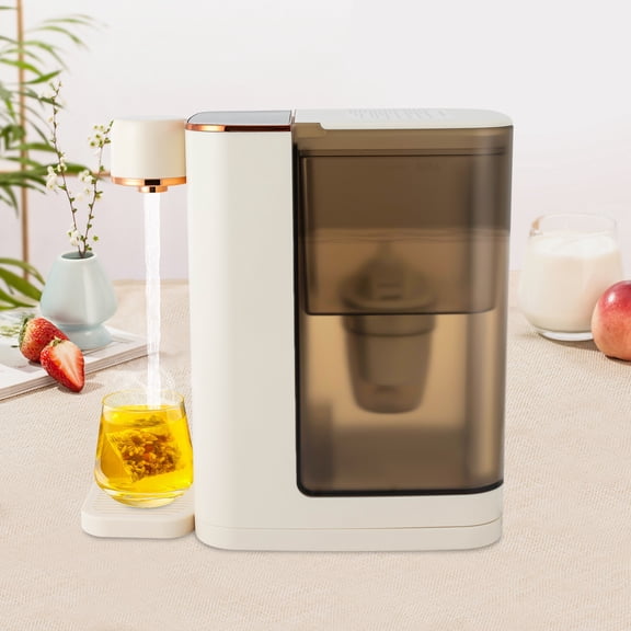 Modern Milky White Instant Hot Water Dispenser, Desktop Instant Hot Water Dispenser, Desktop Water Dispenser