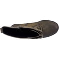 thumbnail image 4 of GC Shoes Womens Rook Faux Leather Tall Combat & Lace-up Boots, 4 of 5