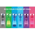 thumbnail image 3 of O2COOL 3.5 inch Battery Powered Misting Fan for Personal Cooling (2 Pack) - Light Blue, 3 of 5