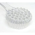 Aquasentials Medium Softness Exfoliating Bath Brush with Clear Handle