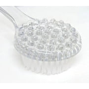 Aquasentials Exfoliating Bath Brush (15.5in) (Clear Handle)
