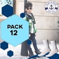 thumbnail image 2 of Yacht & Smith Children & Kids Wholesale Bulk Sports Crew, Athletic Case Pack Socks, by SOCKS'NBULK (12 Pairs White, Kids 6-8 (Shoe size 4-7.5)), 2 of 7