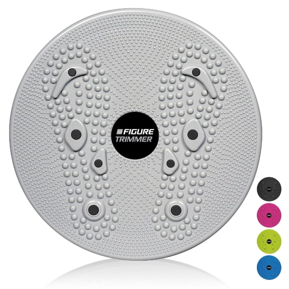 Figure Trimmer Ab Twist Board 12 inch Waist Trimmer Balance Exercise Disc Board with 8 Magnets