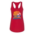 thumbnail image 2 of Wild Bobby,Del Boca Vista Seinfeld Retirement Community, Streetwear, Women Racerback Tank Top, Red, Large, 2 of 4