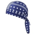 thumbnail image 2 of IYYVV Men Women Paisley Cooling Headscarf Cap Lightweight Breathable Running Cycling Bandana Navy, 2 of 7