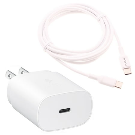 25W Fast Home Charger for Amazon Fire Max 11 (2023) - PD Type-C 10ft USB-C Cable Quick Power Adapter Travel Compatible With Amazon Fire Max 11 (2023) Tablet
