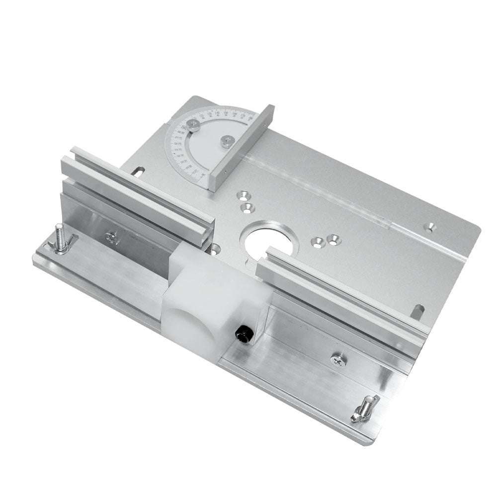 Insert Plate,Table Plate Alloy Auxiliary Tool Benches Wood Flip Plate Alloy Wood Router Table Router Plate Benches Router Templates Table Panel Flip Wood Eryue Plate Router Saw Panel Flip