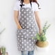 thumbnail image 5 of delantal de cocina de mujer, delantal de estrellas con bolsillo, delantal de mujer ajustable, delantal de cocina de mujer, para mujeres que cocinan trabajo doméstico, para cocinar u hornear Ormromra LKX-1437-1, 5 of 9