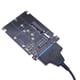 thumbnail image 4 of Adaptador Ssd Lector de tarjetas M.2 NGFF M/B-Key Port M SATA SSD Converter 2.5/3.5inch SATA PCIE M.2, 4 of 7