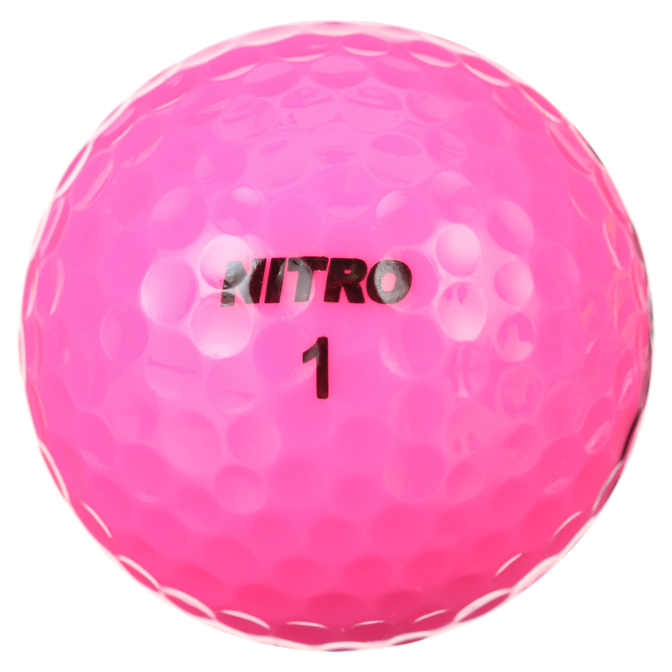 Nitro Golf White Out Golf Balls, 15-Pack, Pink photo 2
