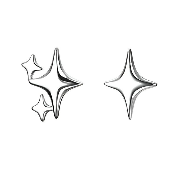 DESIGNICE 2Pcs Earrings for Women,Earrings for Women Trendy,Stainless Steel Bridal Earrings