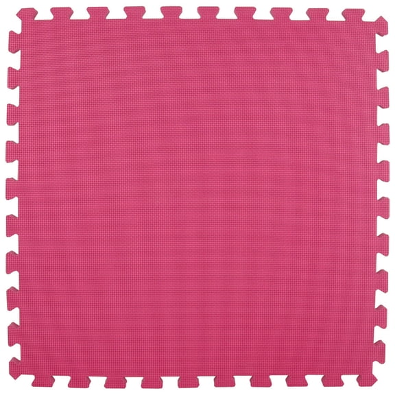Greatmats Interlocking Foam Puzzle Mats Premium 2x2 Ft. x 5/8 In. 15 Pack, Pink
