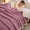 🔥 Purple_New, variant on TTJ Extra Thick Double Layer Flannel Fleece Blanket 78.7x59.1 in Reversible Heavy Warm Throw For Bed Couch Office Nap Insulated Plush Comfort Blanket