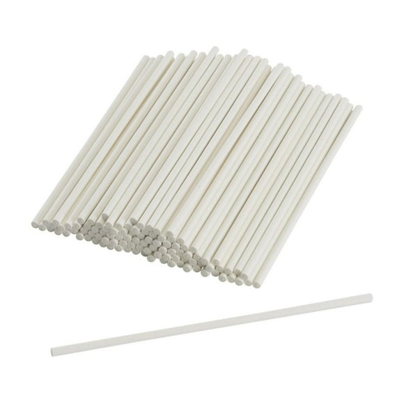 GoodCook Everyday Paper Cake Pop Sticks Biodegradable and eco-friendly<br>6 Inch, 100 Count, GC CAKE POP STICKS, 6IN (100CT)