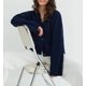 thumbnail image 4 of CORIRESHA Women's Thick Comfort V-Neck Pocket Ribbed Knit Button Sweater Cardigan, 4 of 4