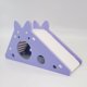 thumbnail image 1 of Hamster Hideout,Cute Hamster Exercise Toy Wooden Hamster House with Ladder Slide for Guinea Pig Hamster Cage Accessories,Small Animal Habitat Sleeping Nest, 1 of 5