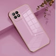 thumbnail image 2 of Compatible with Realme Narzo 50 Case Silicone Shockproof Realme Narzo 50 4G Phone Case Anti-Scratch Ultra Thin Plating TPU Cases (Purple), 2 of 13