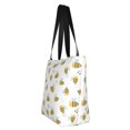 thumbnail image 4 of Fotbe Bee Pattern Beach Tote,Shoulder Handbag,Spacious Tote Bag,Lightweight Travel Bag,Versatile Shopping Bag, 4 of 9