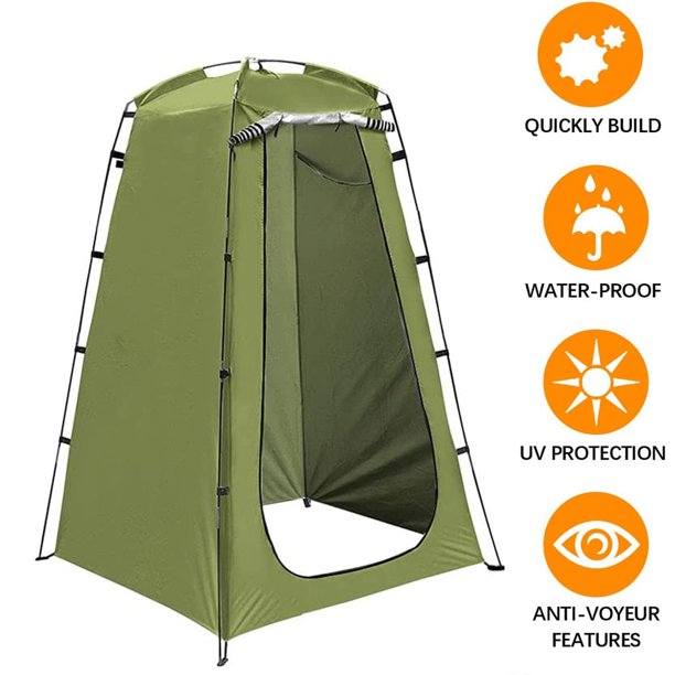 FULIER Portable Outdoor 1Person Camping Tents Shower Tents Beach
