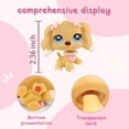 thumbnail image 7 of Mini Pet Shop Cocker Spaniel #748 with Bowknot Collar Accessories,Collectible Little Animal Figurine Toys, 7 of 7
