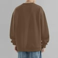 thumbnail image 5 of Goodtrade8 Mens Tops Long Sleeve Color Block Casual Crew Neck Sweatshirt, 5 of 6