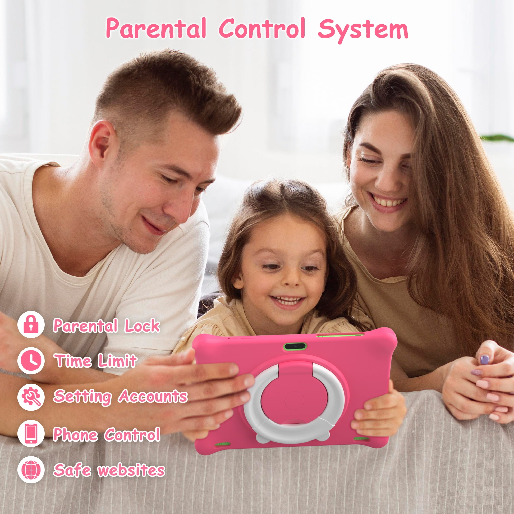 SGIN 10" Android 13 Kid Tablet 2GB RAM 64GB ROM 1280*800 Educational Tab, 4-Core A133 (additional 2GB VM)