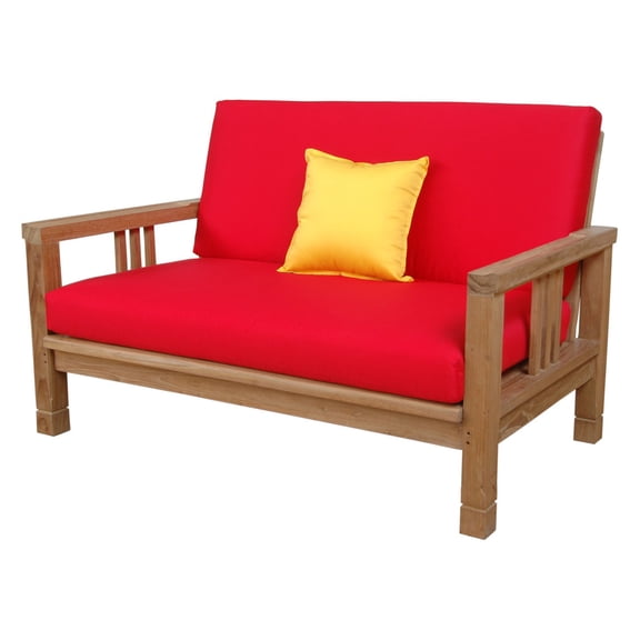 Anderson Teak SouthBay Deep Seating Love Seat with Cushions