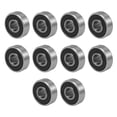 thumbnail image 2 of 10 Pcs 608- Roulements Intégrés pour Longboard, Roulements de Roues de Planche à Roulettes, Roulements de Patins à Roulettes en Ligne 8x22x1, 2 of 5