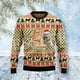 thumbnail image 3 of Suéter feo de punto divertido de Navidad de algodón con diseño de Papá Noel para mascotas, suéter informal vintage de invierno estilo Harajuku, jersey retro de manga larga con estampado 3D, 3 of 5