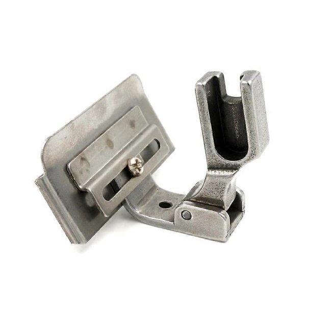 S10A Adjustable Tape Guide Presser Foot Flat Car Elastic Strip Sewing Machine Feet Industrial Lockstitch Lace Presser Foot
