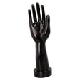 thumbnail image 2 of Exhibidor de mano de maniquí, soporte para exhibición de accesorios, collar, reloj, pulsera, cadena, organizador de joyas resistente, mano de entrenamiento para manicura Derecha negra, 2 of 10