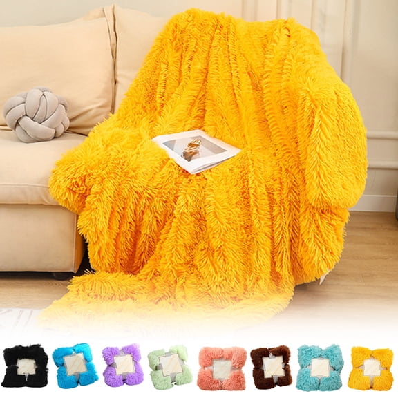 Velvet Throw Blanket for Couch, Flannel Blanket for Bed Cozy All-Season Sofa Blanket for Gifts